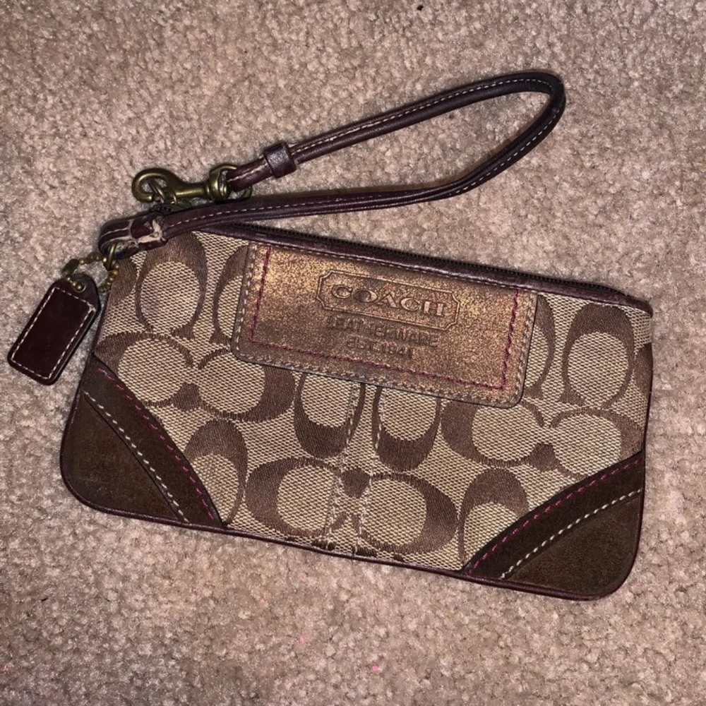 Coach wristlet